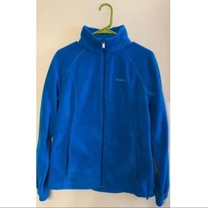 Blue Columbia Fleece Jacket